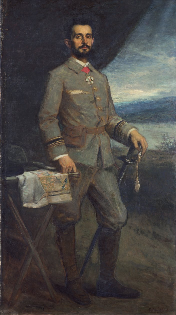 Komandor Jean-Baptiste Marchand (1863-1934) autorstwa Jacques Fernand Humbert