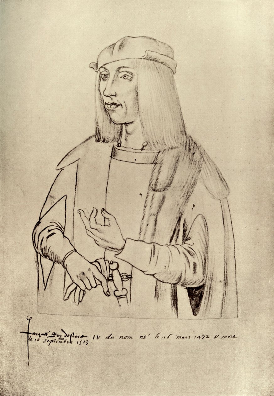 „James IV, król Szkocji”, 1909 autorstwa Jacques Leboucq