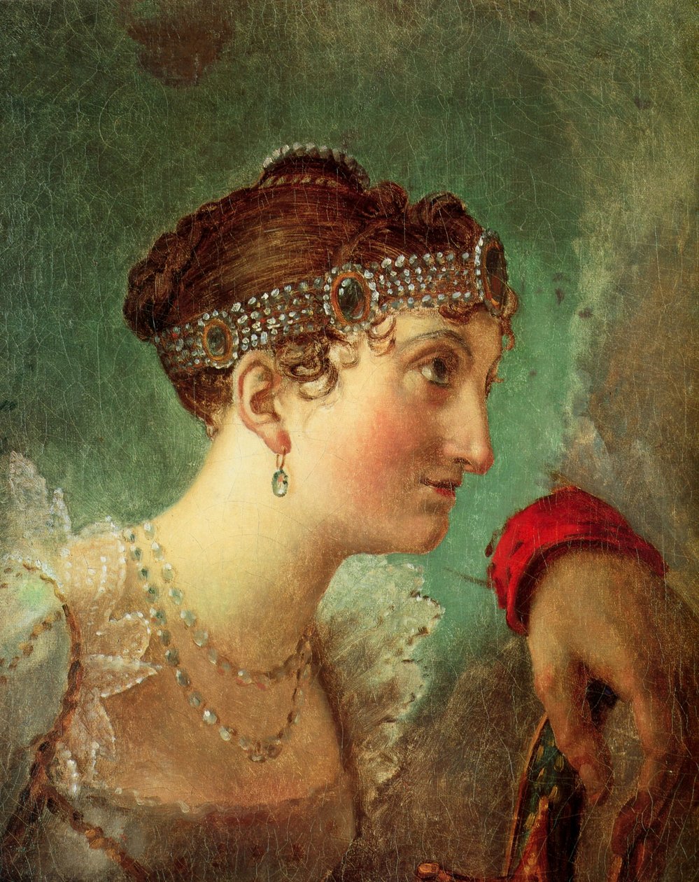 Adélaïde de La Rochefoucauld autorstwa Jacques Louis David