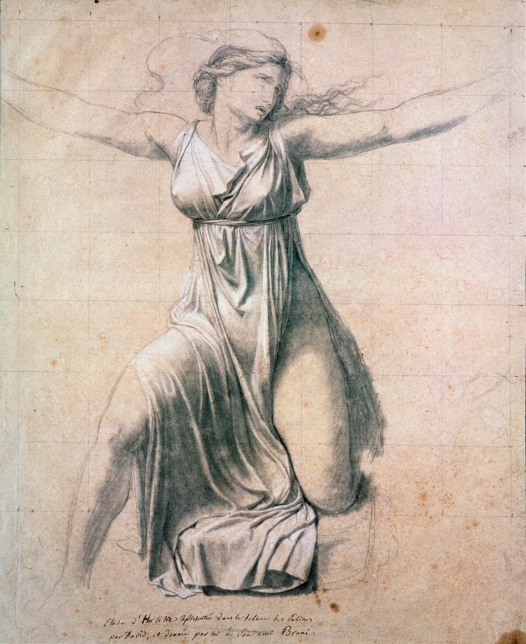 Hersilia, 1795-1798. autorstwa Jacques Louis David