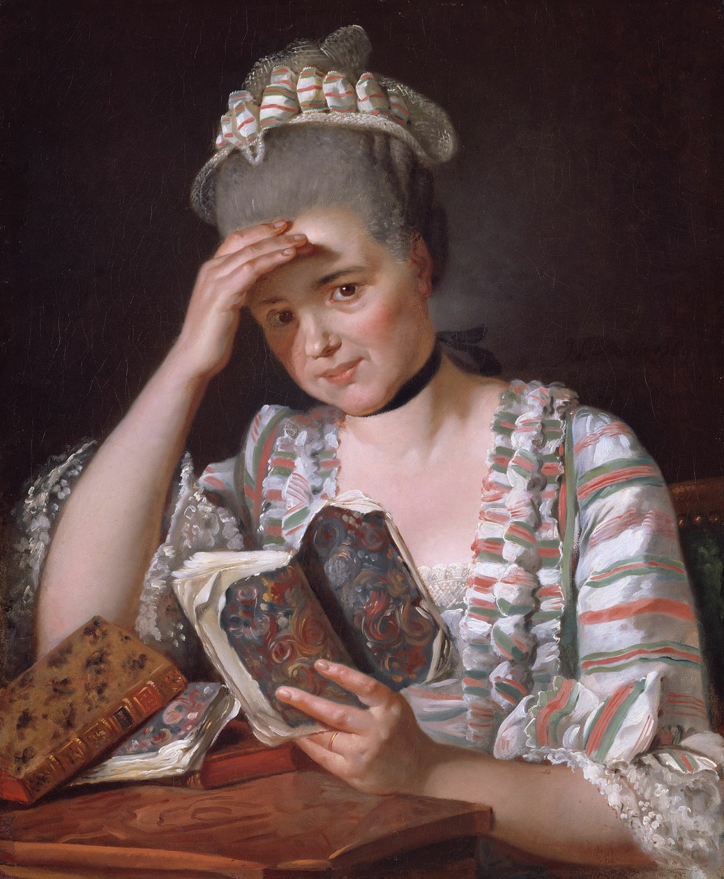 Madame Francois Buron, 1769. autorstwa Jacques Louis David