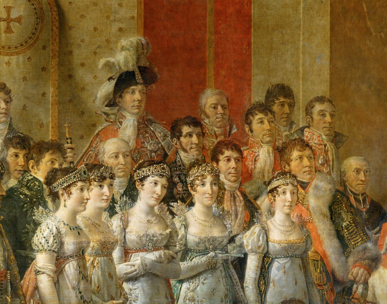 Koronacja Napoleona w Notre-Dame ... autorstwa Jacques Louis David