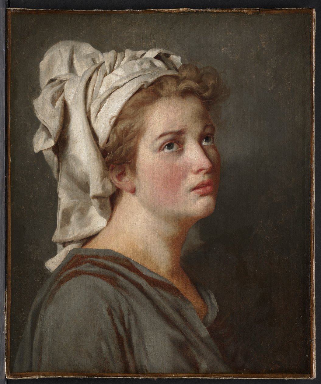 Młoda kobieta w turbanie autorstwa Jacques Louis David
