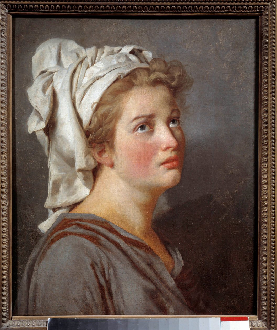 Młoda kobieta w turbanie autorstwa Jacques Louis David