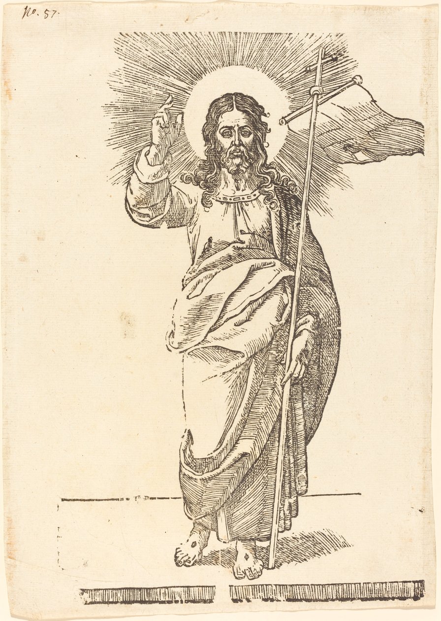Chrystus autorstwa Jacques Stella