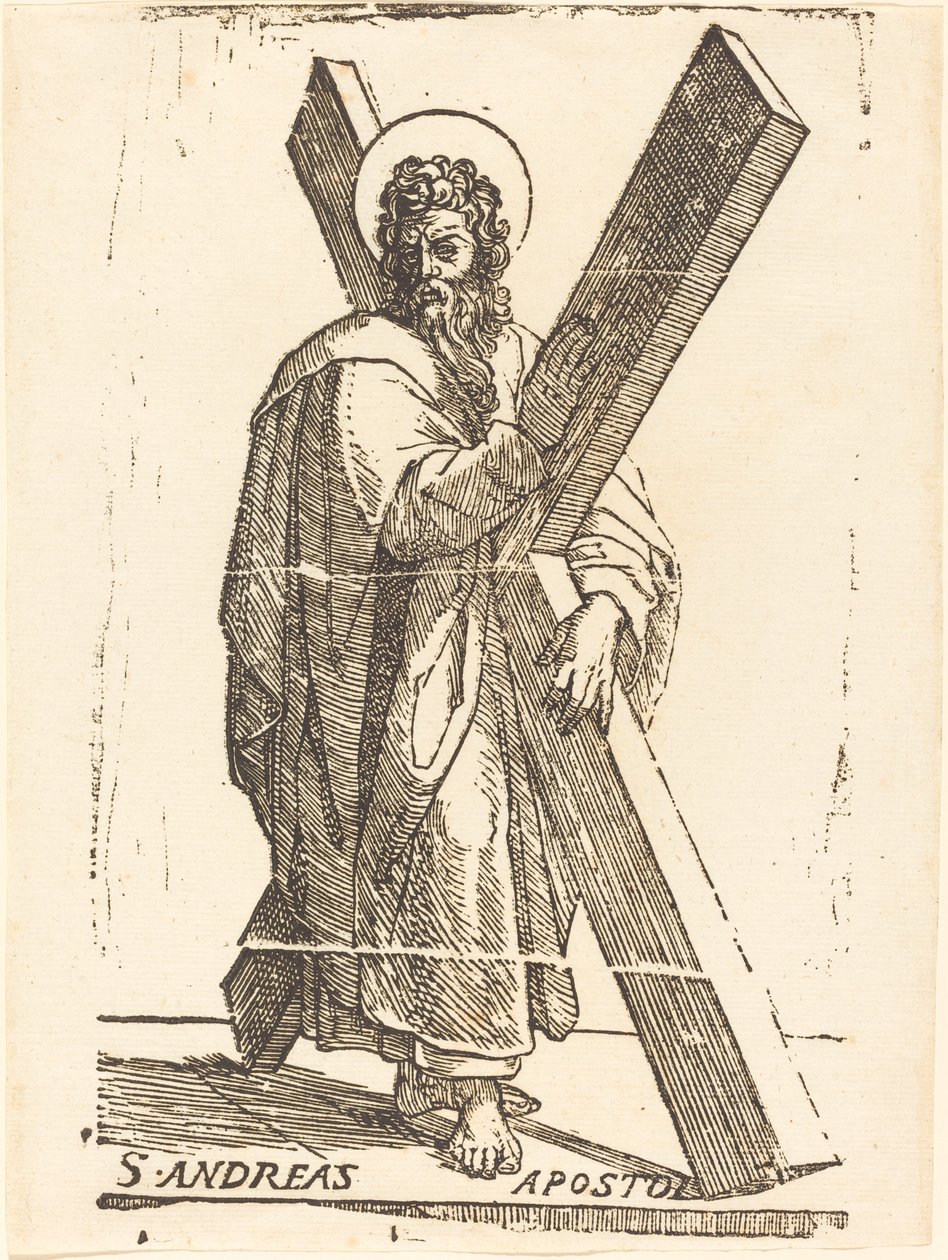Święty Andrzej autorstwa Jacques Stella
