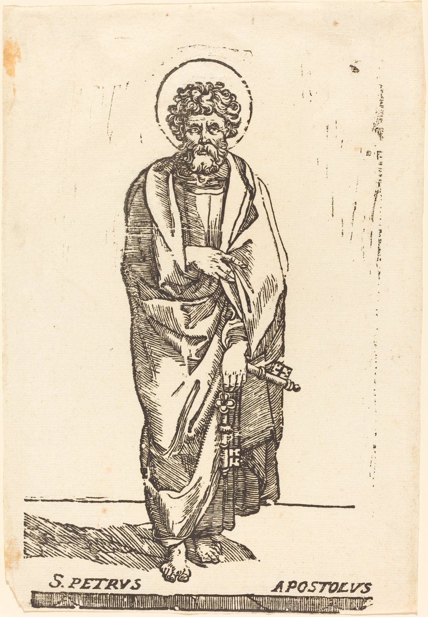Święty Piotr autorstwa Jacques Stella