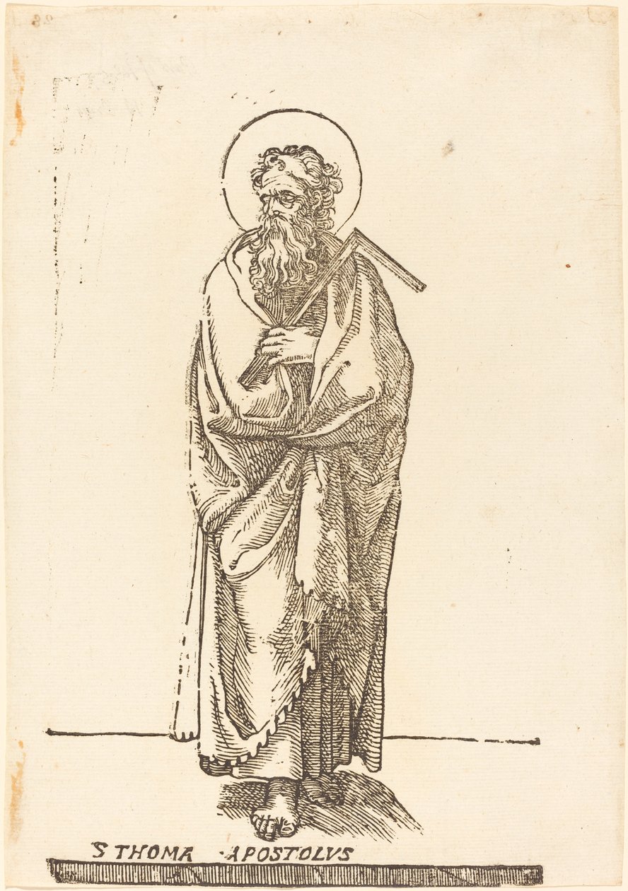 Święty Tomasz autorstwa Jacques Stella