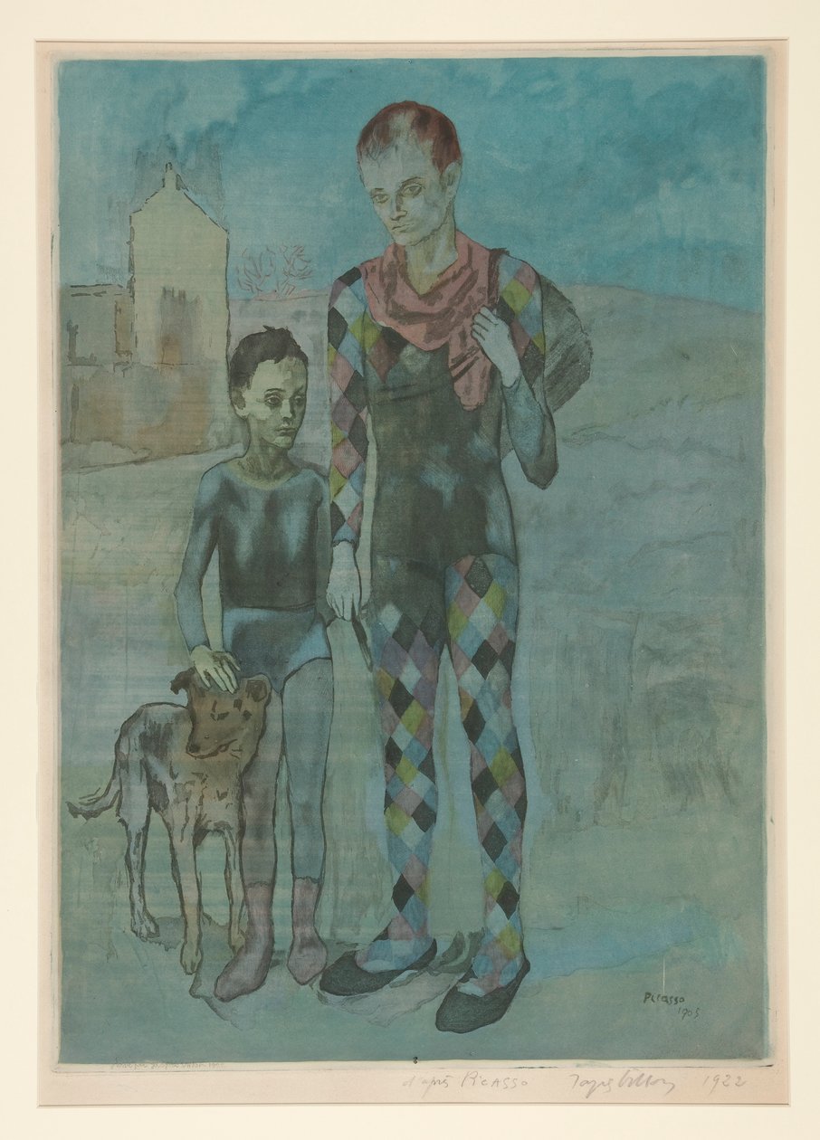 Akrobaci autorstwa Jacques Villon