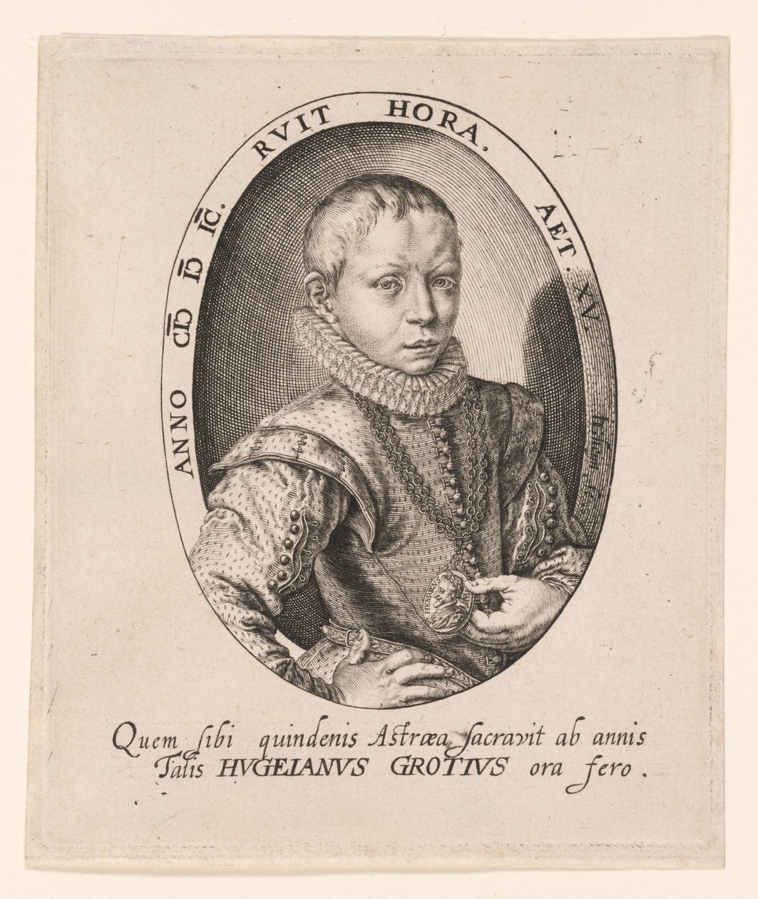 Hugo Grotius autorstwa Jacques de Gheyn II