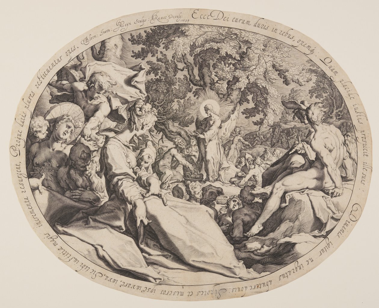 Cud chleba autorstwa Jacques de Gheyn II
