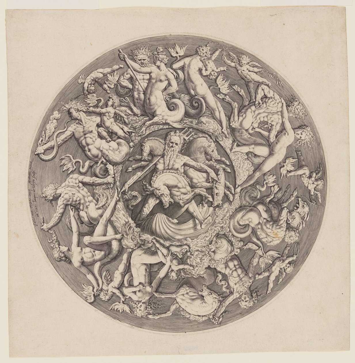 Królestwo Neptuna autorstwa Jacques de Gheyn II