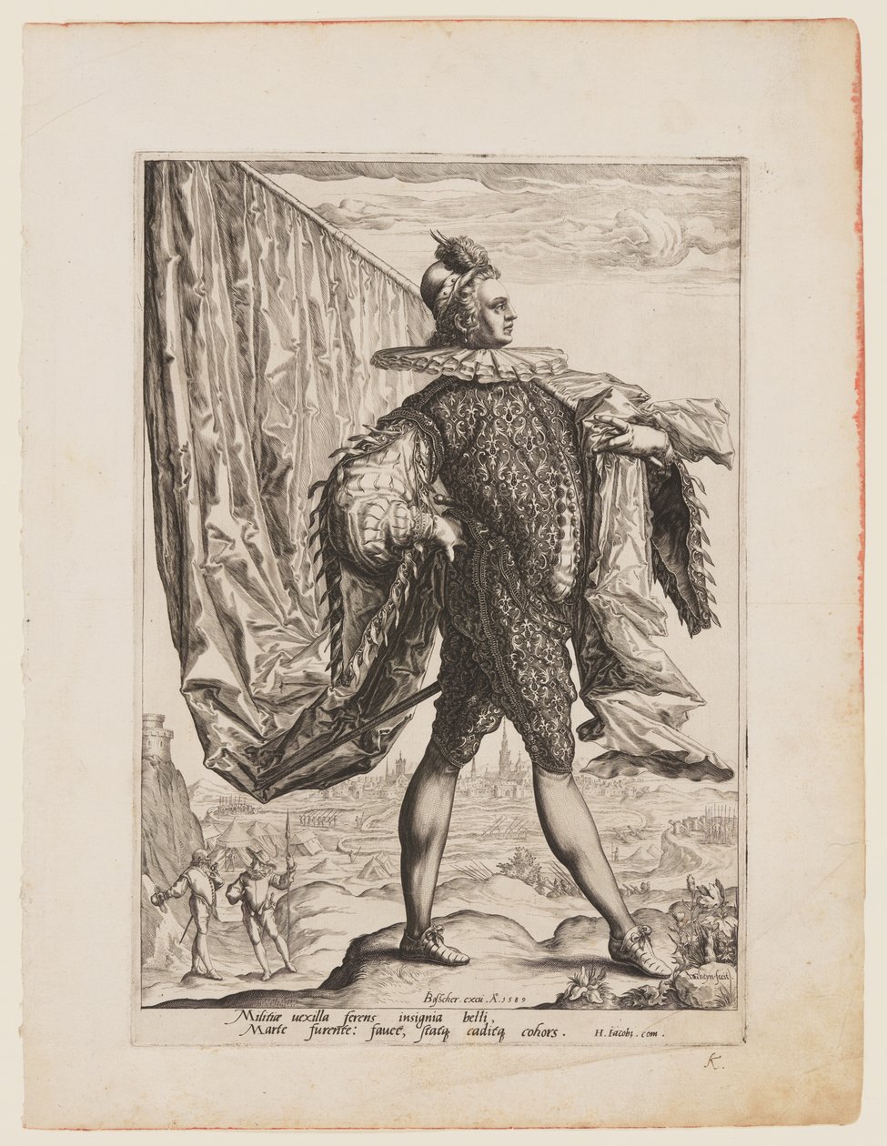 Standardowy nośnik autorstwa Jacques de Gheyn II