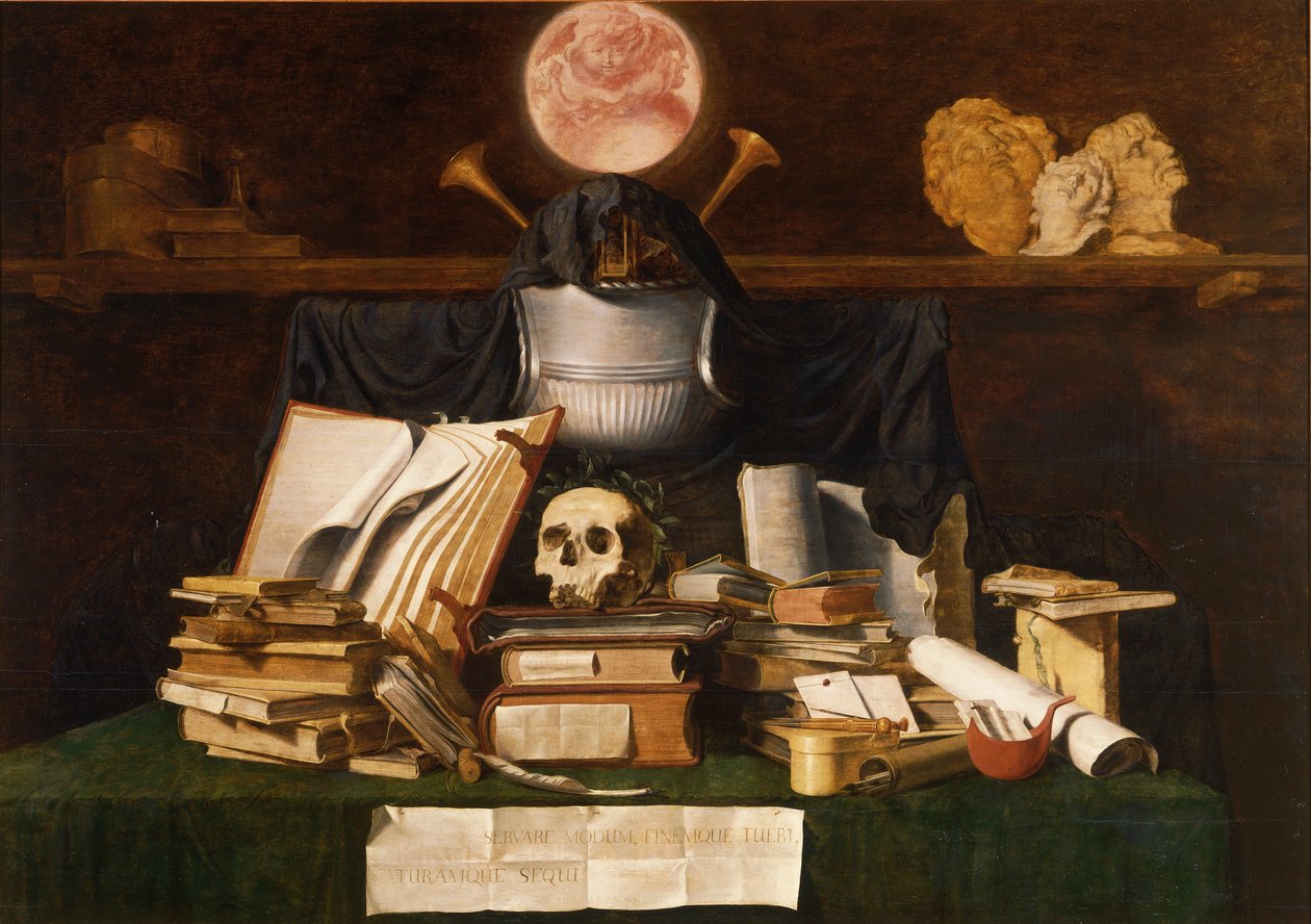 Martwa natura Vanitas autorstwa Jacques de Gheyn II