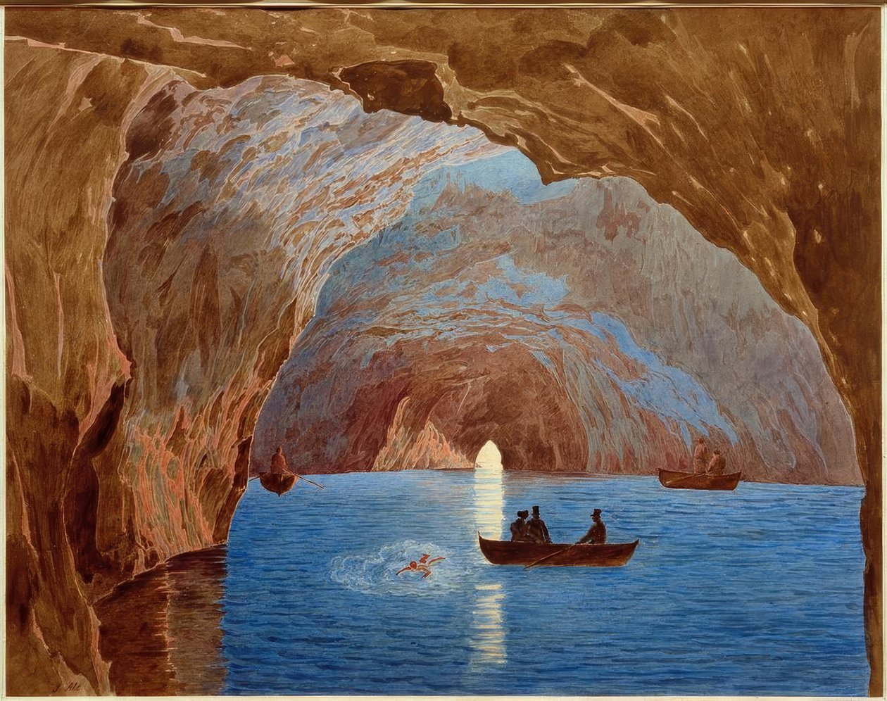 Capri (Włochy), autorstwa Jakob Alt