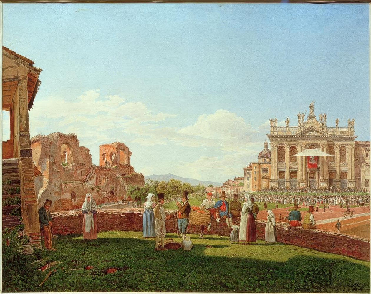 Rom / Roma (Włochy), autorstwa Jakob Alt