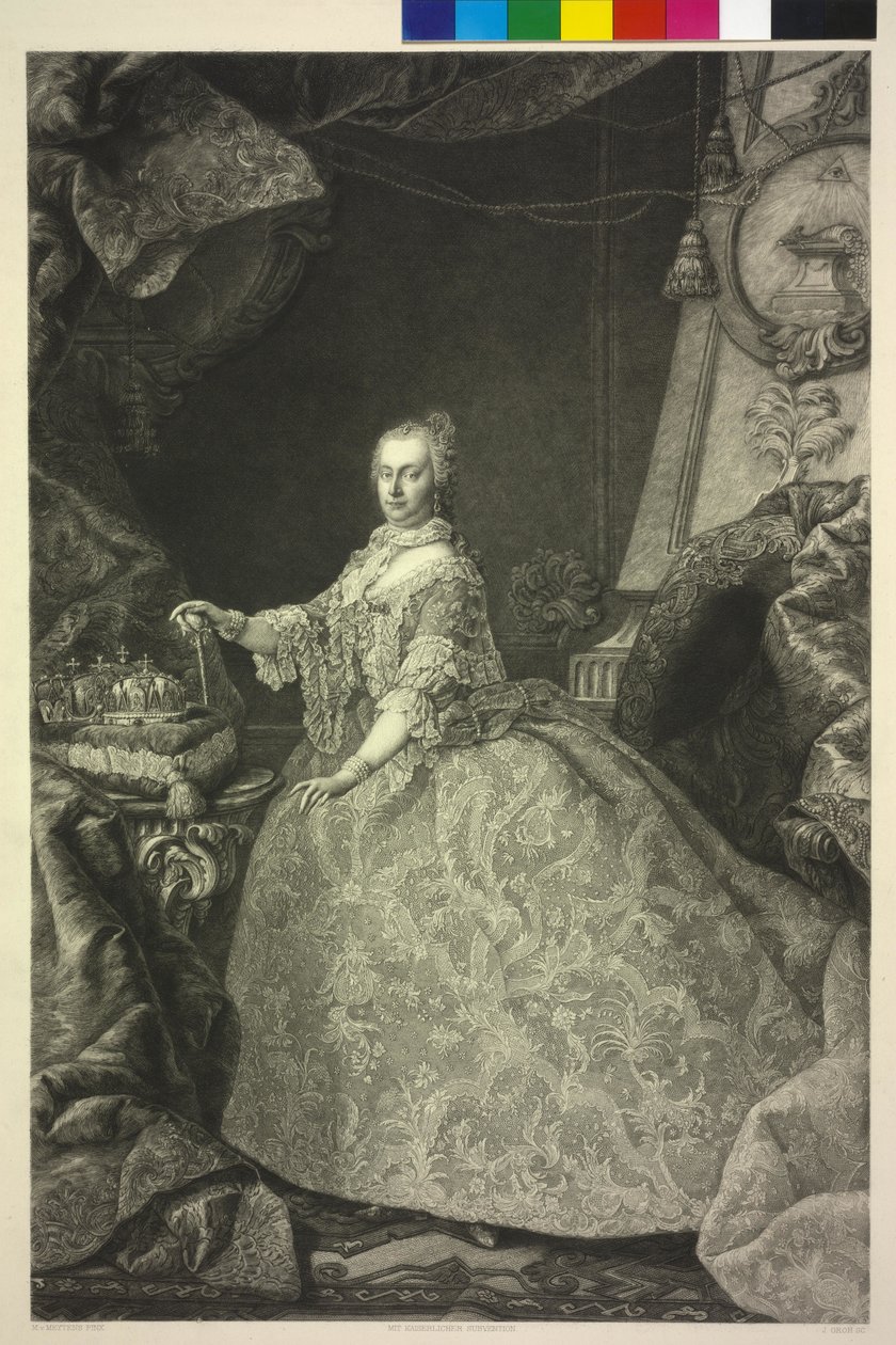 Święta Cesarzowa Maria Teresa autorstwa Jakob Groh