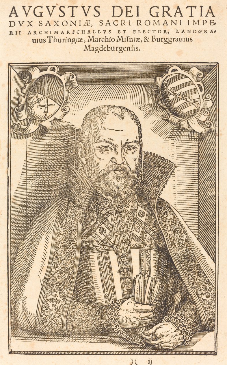 Augustus Hertzog z Saksonii autorstwa Jakob Lucius the Elder