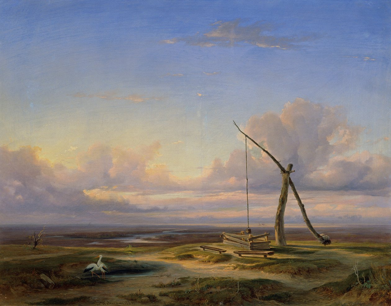 Puszta w Ungarn autorstwa Jakob Waltmann