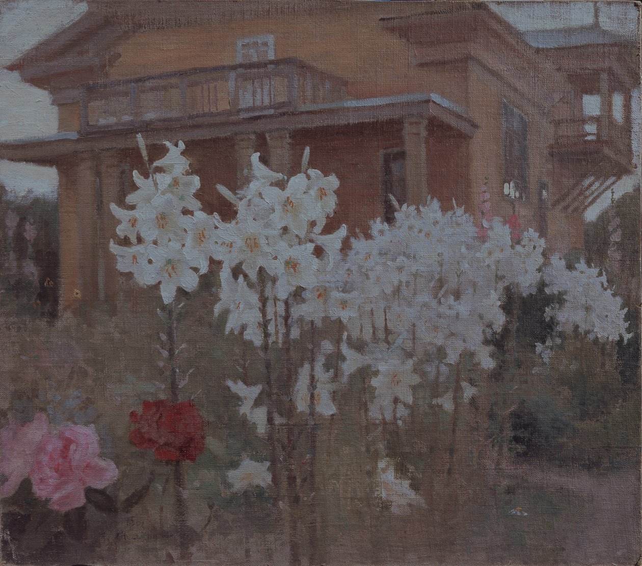 Wieczór lilii, 1901 autorstwa Jakov Jakovlevich Kalinichenko