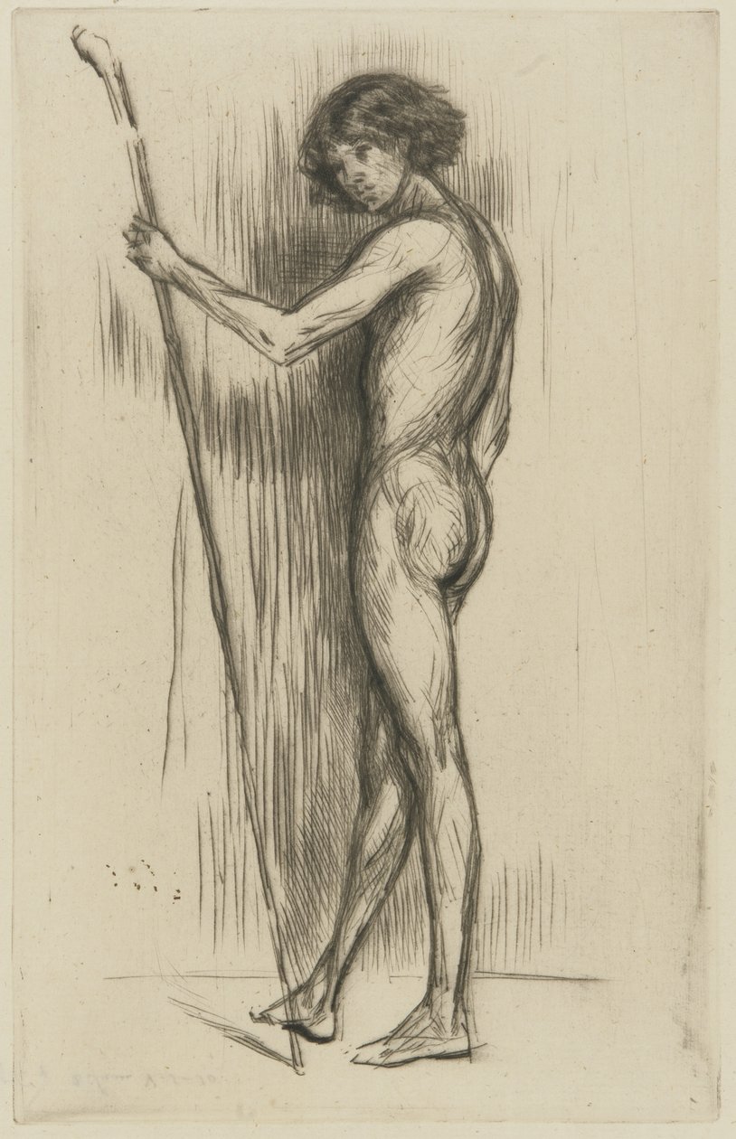 Fosco, 1872 (suchy punkt na papierze) autorstwa James Abbott McNeill Whistler