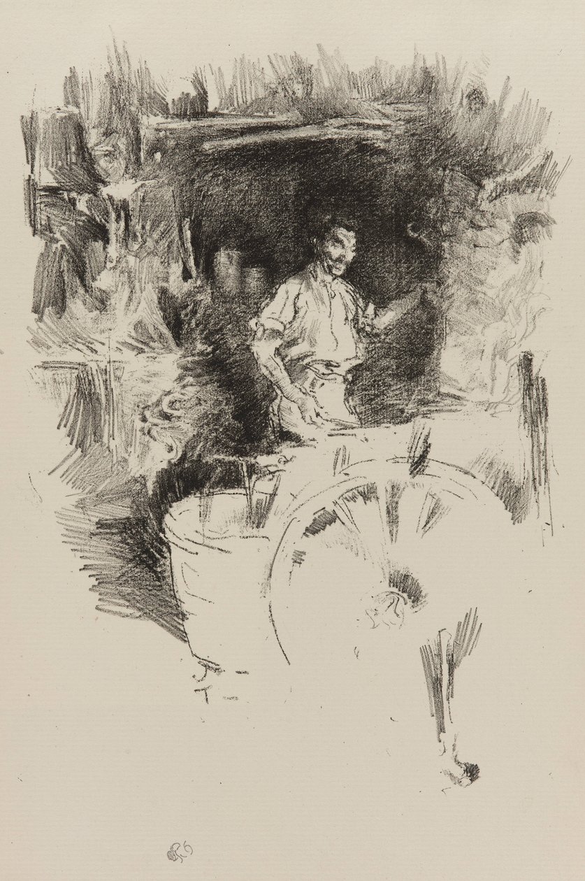 Kowal, 1895-1896 (lit na papierze) autorstwa James Abbott McNeill Whistler