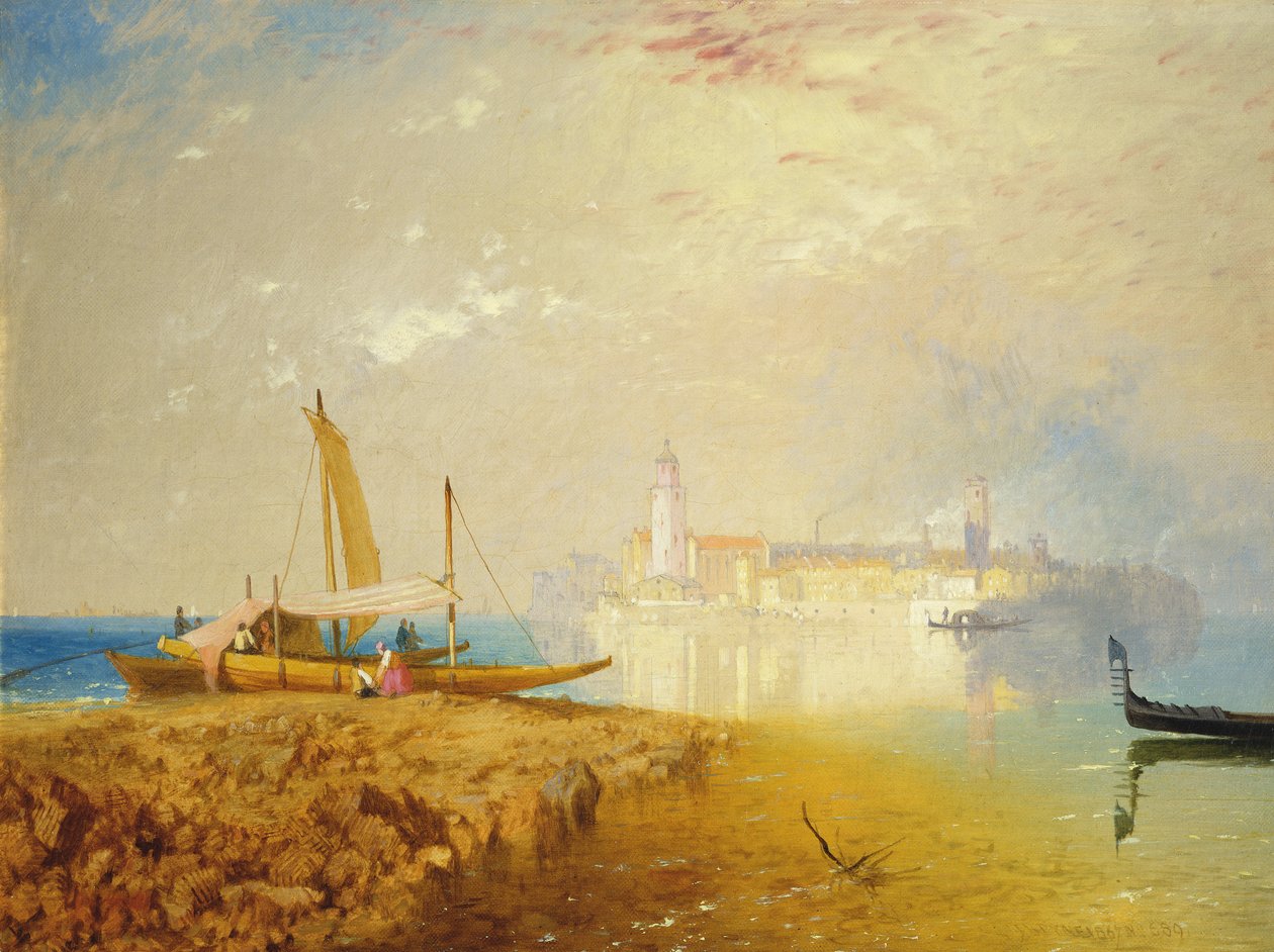 Wyspa Murano, 1867-69 autorstwa James Baker Pyne