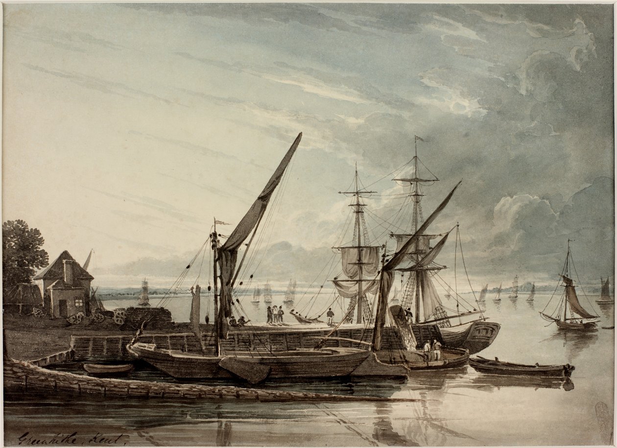 Molo, Greenhithe, Kent autorstwa James Bourne