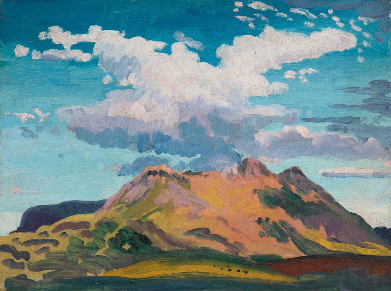 Arenig Fawr, Północna Walia, ok. 1911 r. autorstwa James Dickson Innes