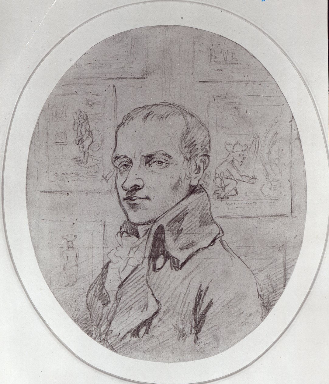 Autoportret autorstwa James Gillray