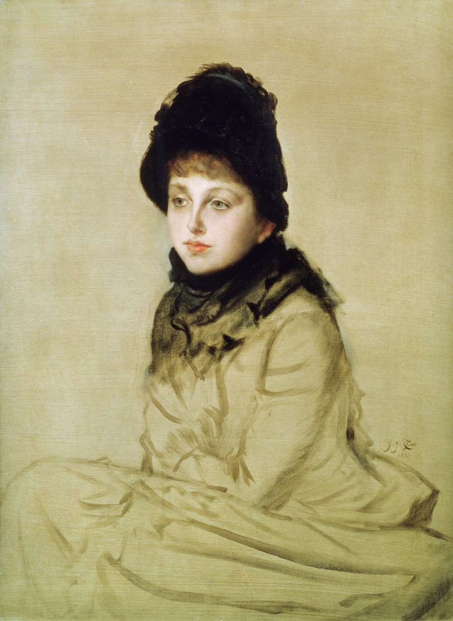 Кэтлин Ньютон, 1877 он autorstwa James Jacques Joseph Tissot