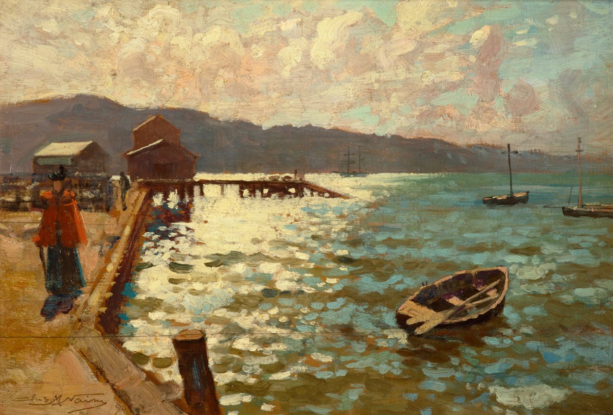 Port Wellington autorstwa James McLachlan Nairn