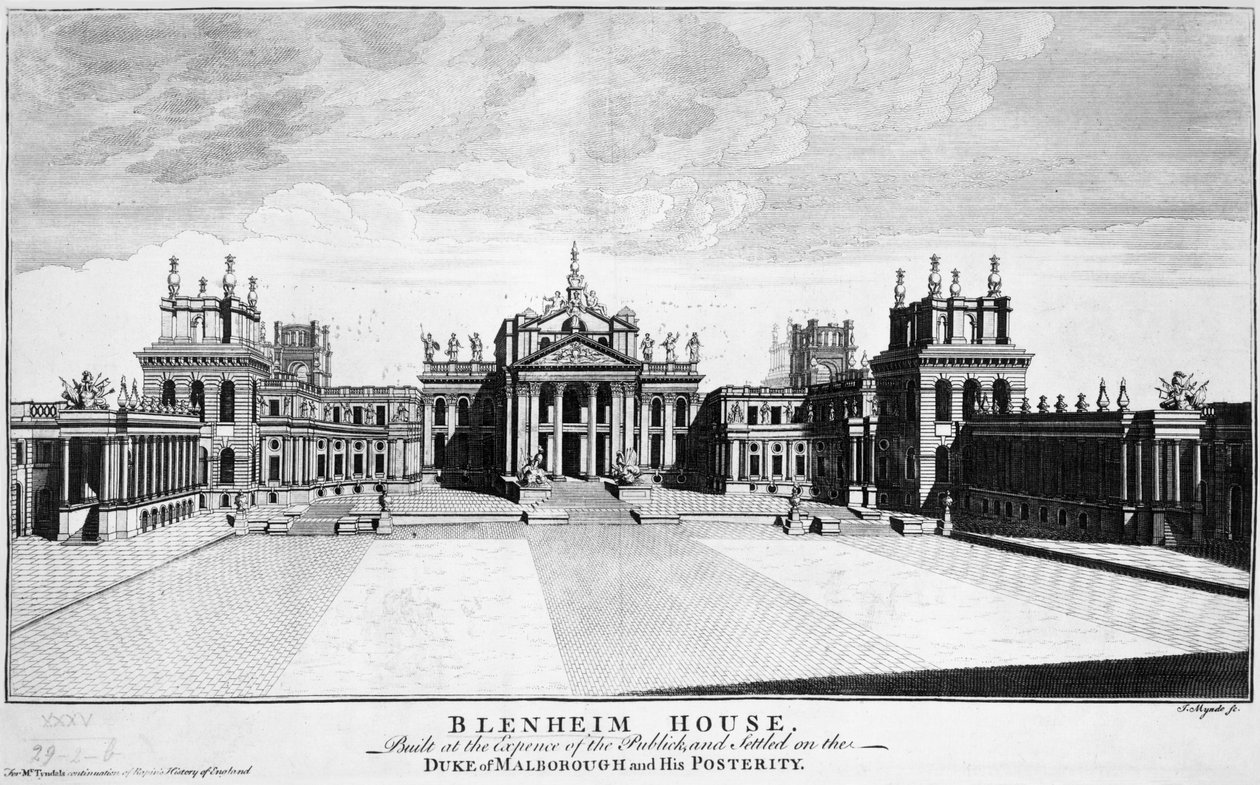 Pałac Blenheim autorstwa James Mynde