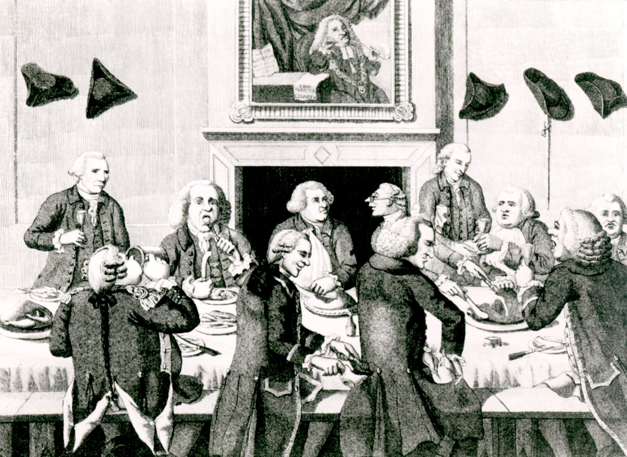 Degustacja, 1780 autorstwa James Nixon