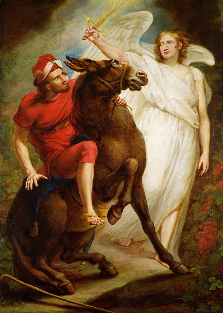 Balaam i Ass autorstwa James Northcote