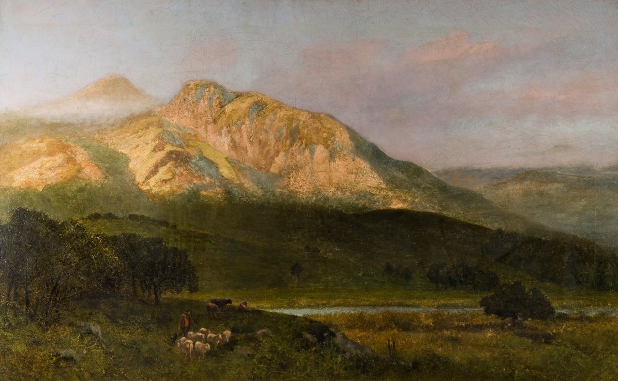Wschód słońca nad Loughrigg, Cumbria autorstwa James Peel
