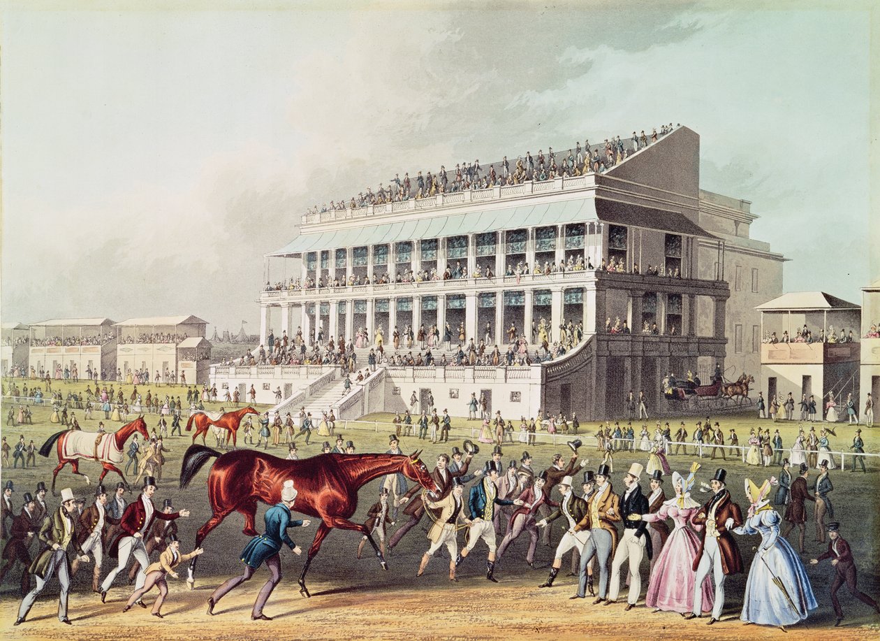 Bay Middleton, zwycięzca Derby, 1836 autorstwa James Pollard