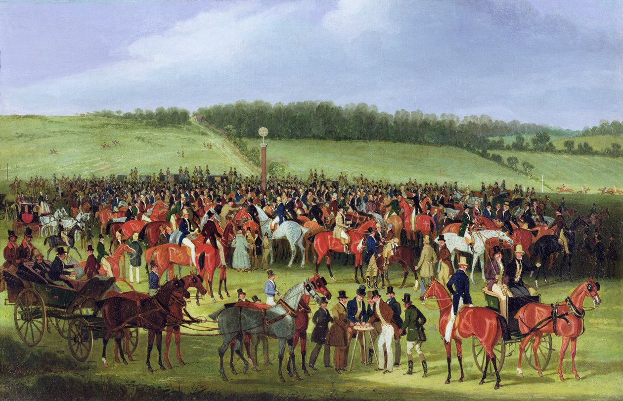 Wyścigi Epsom: post z zakładami autorstwa James Pollard