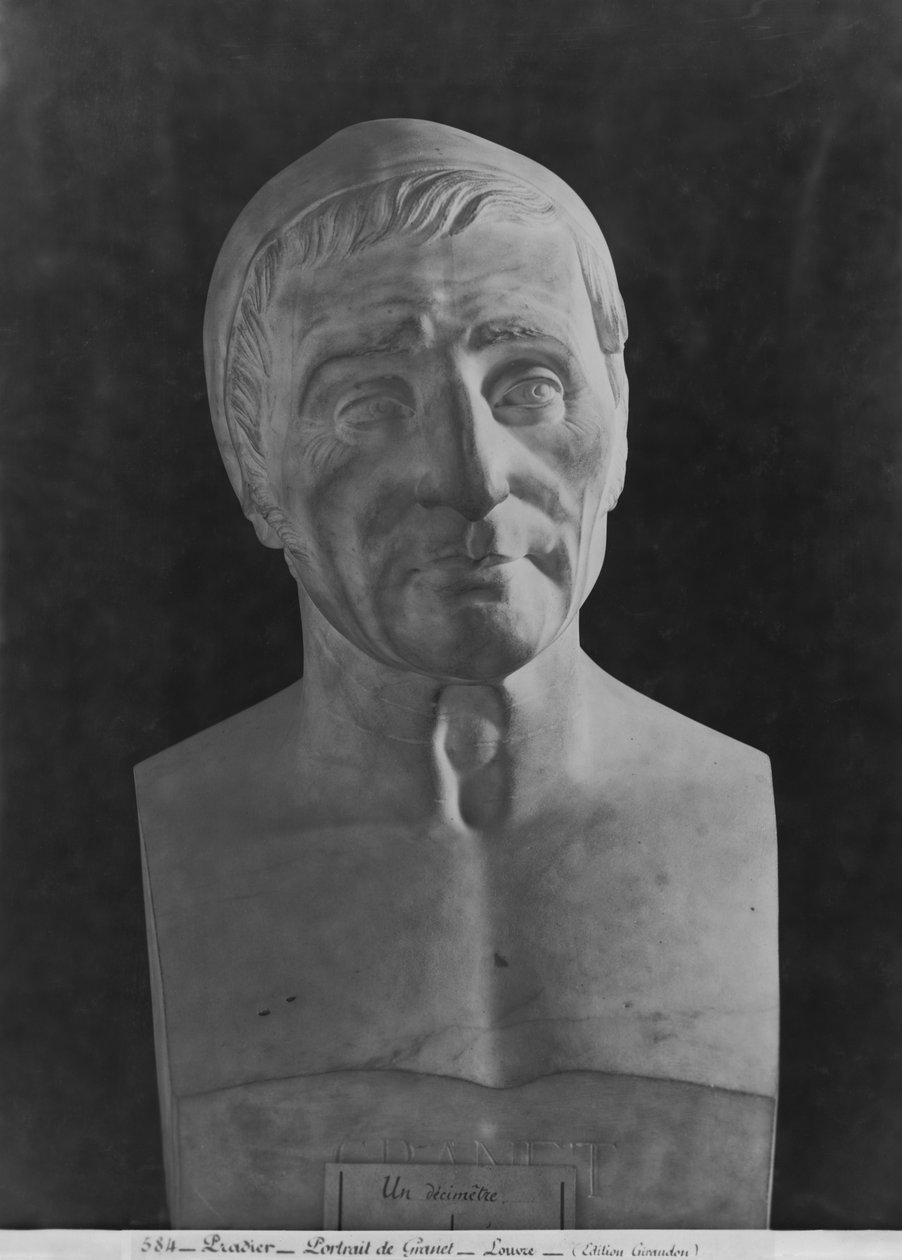 Francois Marius Granet, 1851 (marmur) autorstwa James Pradier