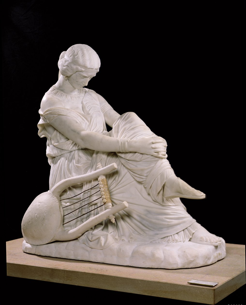 Safona, 1852 (marmur) autorstwa James Pradier