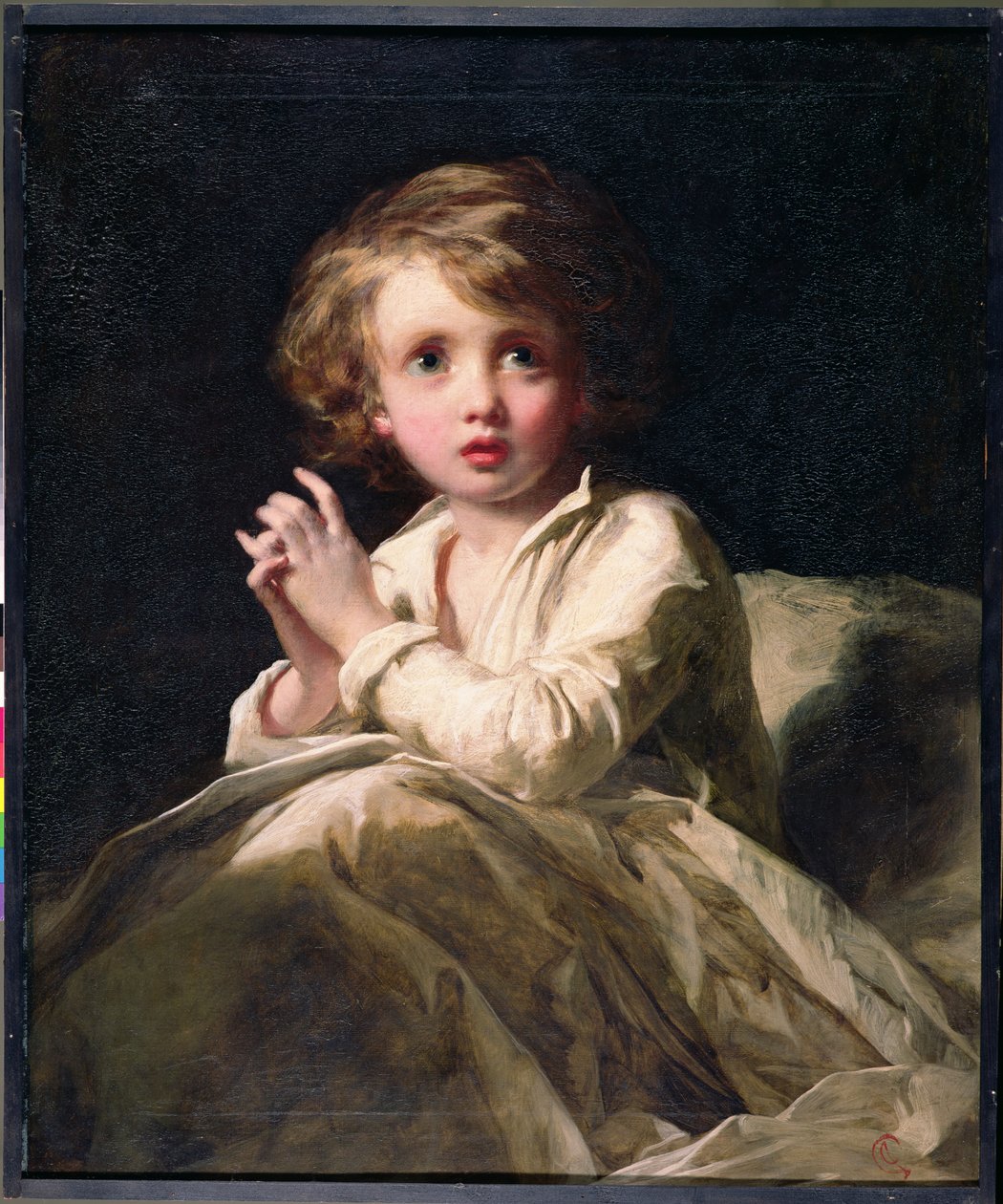 Niemowlę Samuel, ok.1853 autorstwa James Sant