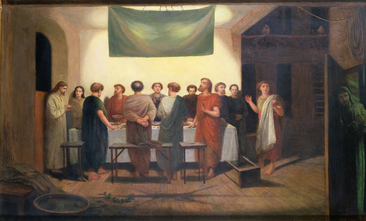 Ostatnia Wieczerza autorstwa James Smetham
