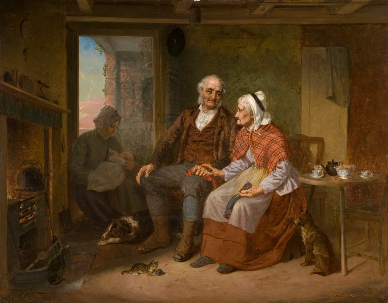 John Anderson mój Jo, John, 1877 autorstwa James Stokeld