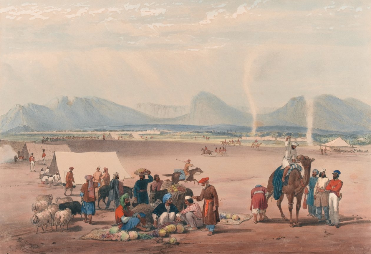 Miasto Candahar [sic] autorstwa James (after) Atkinson