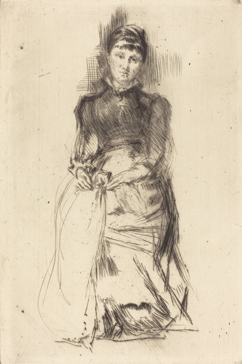 Agnieszka, ok. 18731875. autorstwa James Abbott McNeill Whistler