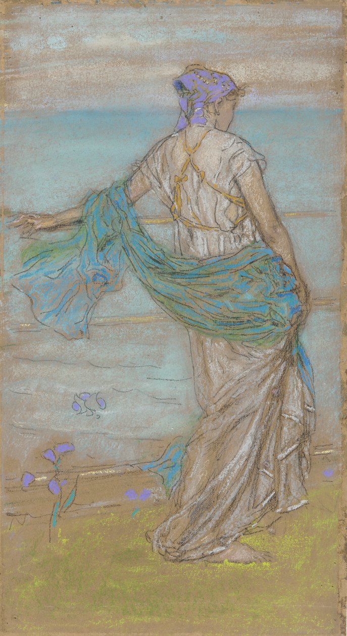Annabel Lee, 1885-1887. autorstwa James Abbott McNeill Whistler