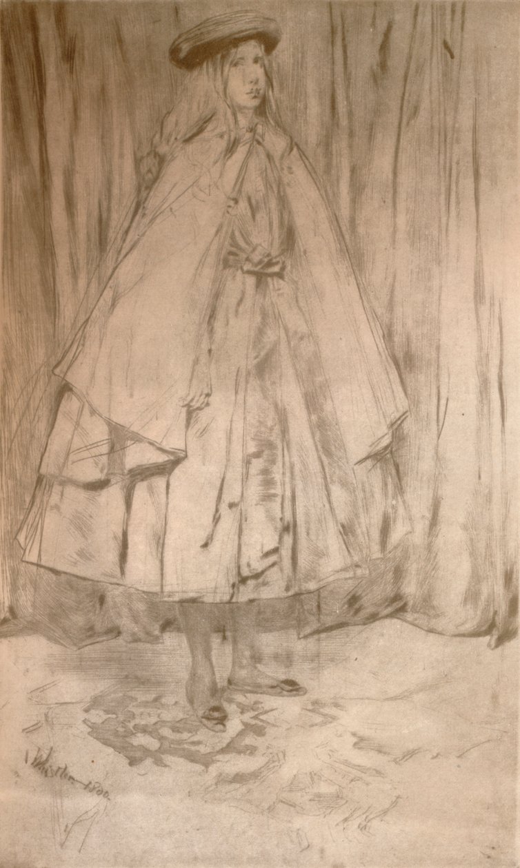 Annie Haden, 1860, 1904 autorstwa James Abbott McNeill Whistler