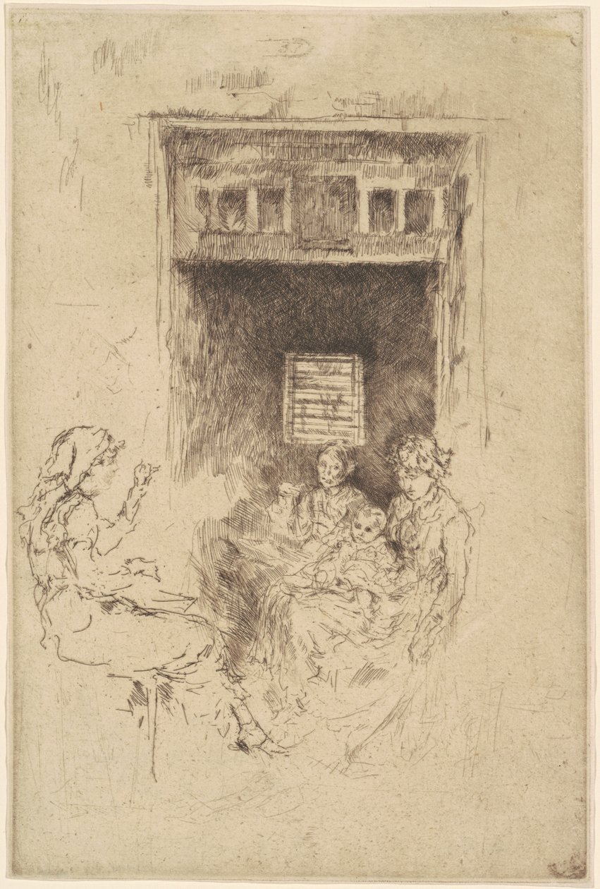 Koralik-Stringers, 1880. autorstwa James Abbott McNeill Whistler