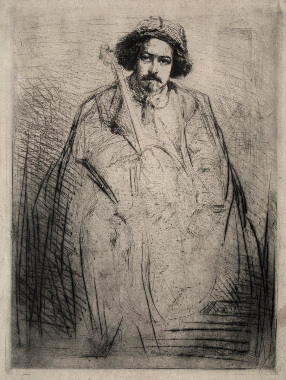 Spojler. autorstwa James Abbott McNeill Whistler