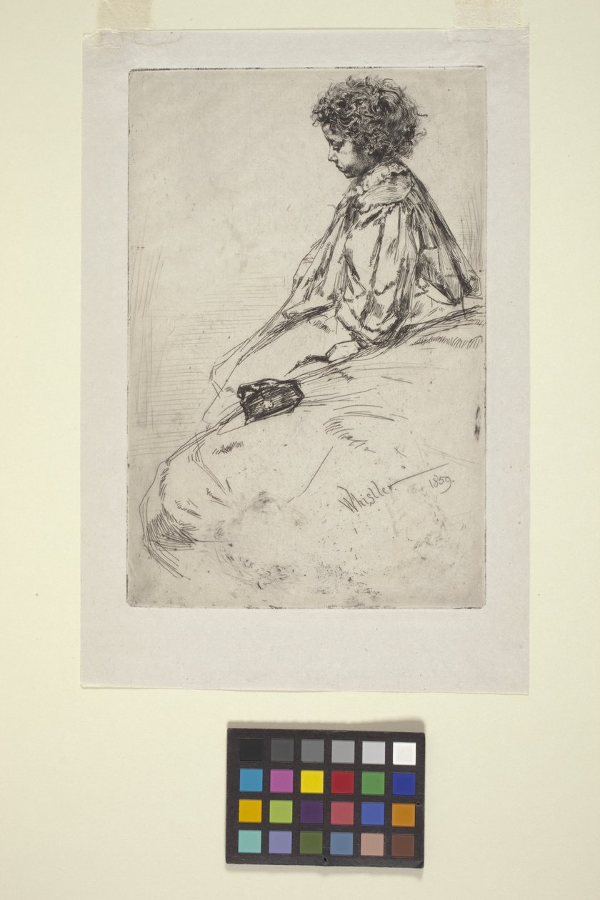 Bibi Lalouette (akwaforta) autorstwa James Abbott McNeill Whistler